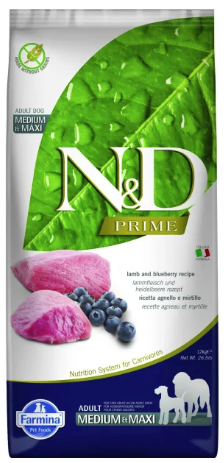 N&D Prime Lam&Blåbær Adult