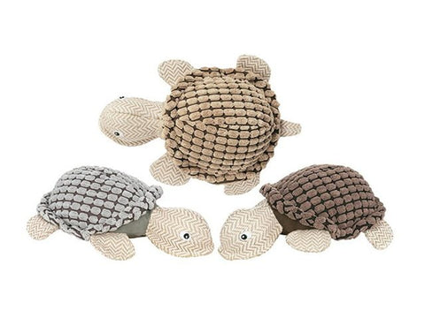 Plys Skildpadde med piv lyd - 24 cm