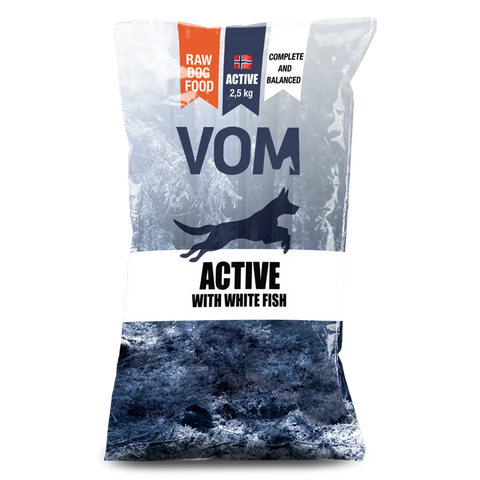 VOM Active white fish 2,5 kg kødboller