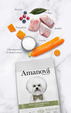 Amanova Skøn Kanin - Kornfrit voksen hundefoder til små hunde - 2 kg