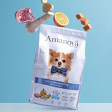 Amanova Velsmagende Lam - Kornfrit voksen hundefoder til små hunde - 2 kg