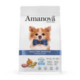 Amanova Velsmagende Lam - Kornfrit voksen hundefoder til små hunde - 2 kg