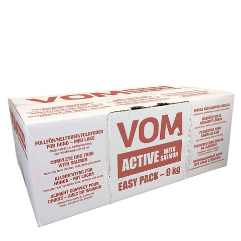 Easy pack 9 kg Vom ACTIVE  Fuldfoder m/Laks