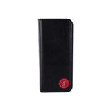 Yento sakse-Etui  i sort læder