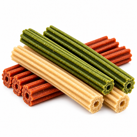 Tikki Rice Dental sticks 12cm 6 stk for 25 kr.