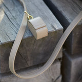 Premium Læder hundesnor Beige