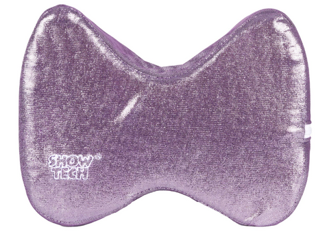 Topknot Cushion Glitzy Purple