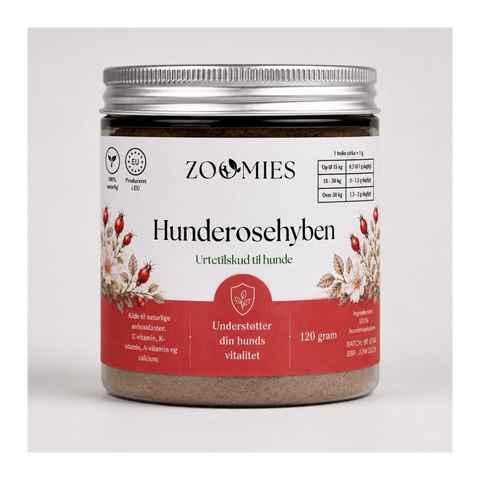 Hunderosehyben - Understøtter led og knogler - 125 g