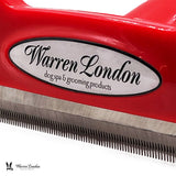 Warren London Dog - Kort hårbørste - 3 størrelser: Sort / Medium