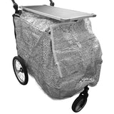 FORUDBESTILLING Silvershade til Petstro Safari hundevogn(Medium) SENDES fredag d. 26/6-26