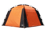 Udstillingstelt Easy up 3 x 3 m - orange/sort
