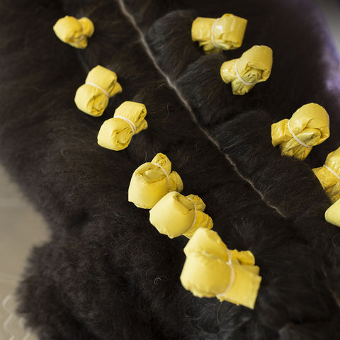 Millor Dog Re-fill gul wrapping papir