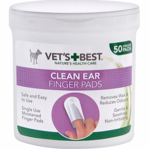 Clean Ear Fingertut til ørepleje, Vets Best